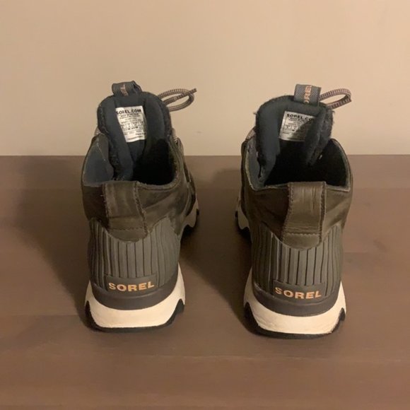 Sorel “Kinetic Conquest” Grey Leather Hiking Boots - Women’s Size 6 - Picture 5 of 7